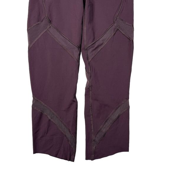 Lululemon On Pace Crop Leggings Nulux 21" Inseam W6AN8S Vintage Grape Purple 6 - Picture 7 of 12